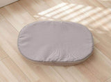 Cooling Ice Silk Pet Bed for Small Dogs and Cats, Breathable Summer Nest with Washable Cushion, V1341-ZY-M5MWNNBL-LIGHTGREY-L7058CM
