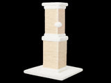 PaWz Cat Scratching Post 83cm Tall Sisal with Stable Base for Large Adults White PT1464-AU