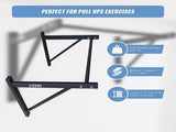Wall Mounted Pull Up Bar Heavy Duty Chin Up Station for Home Upper Body Training V63-822481