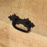 Coffee Table Rough Mango Wood 70x70x40 Cm 43_243979