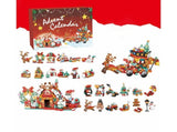 2024 Advent Calendar Christmas Building Block 24 Days Countdown Surprise Box V1263-JX-1321