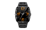 Waterproof Smartwatch for Men Android iOS Phones Smart Watch Fitness Tracker 1.96 Inch Heart Rate V1263-JX-7667