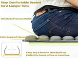 Air Seat Cushion Inflatable Seat Cushion Portable Car Seat Office Chair Wheelchair Pad Anti Bedsore V1192-AZ-W-10985