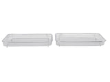 2pcs Fry Basket Tray Fit for Bravo XL Fryer Toaster Oven Basket Accessories for French Fry Frozen V1294-YM0901-3118250049711