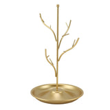 Jewelry Tree Stand Iron Branch Jewelry Display Hanging Organizer Tree Tower Rack for Necklaces V1294-YM0901-3117230360511