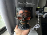 Lava Skull Lamp USB Halloween Night Light V1142-LP601101980441191