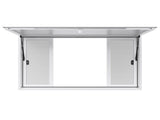 Concession Window 1524x915 mm, Aluminum Alloy Service Window for Food Truck, Up to 85 Degrees Stand V952-SCFWCK6036YCSVAAR001V0