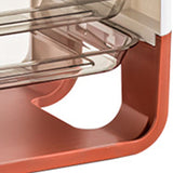 Four Layers Dish Preparation Plate Drawer Design Plastic Vegetable Preparation Kitchen Storage V1294-YM3118220256712-0421