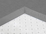 Marlow Coral Velvet Area Rugs Large Mat 150x200cm Grey FR2045-150X200-GY_NZ