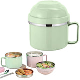 Stainless Steel Salad Bowl with Lid, Soup Bowls with Lids and Handles, Dishwasher Safe Meal Prep V1370-AZ4-12302