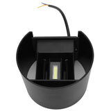12W Outdoor LED Wall Lamp IP65 Waterproof Aluminum Up and Down Lighting Wall Light AC85265VBlack V1294-YM0901-3119210015112