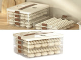 Dumpling Storage Box Large Capacity Multi Layer Transparent Plastic Airtight Food Container Kitchen V1294-YM0703-3118230143812