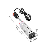 1500W Pool Heater Tube for Fast and Easy Heating, Efficient Warm Water Solution for Swimming Pools V1192-AZ-W-25536