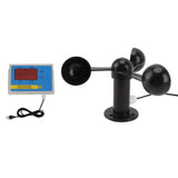 Tower Crane Anemometer Wind Speed Alarm USB 3 Fan Blades Accurate Aluminium Alloy Power Failure V1294-YM0706-3111230216211