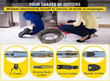 Drain Cleaning Cable 100 Feet x 3/8 Inch Solid Core Cable Sewer Cable Drain Auger Cable Cleaner V952-GDGJTZ100FT380001V0