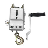 1200lb Manual Hand Winch Steel Wire - Boat Jet Ski Marine Trailer Crank 500KG V238-SUPDZ-40031296356432
