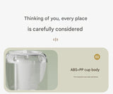 White Travel-Friendly Mini Washing Machine - USB Powered, Automatic, for Small Loads V888-ELOSUNG31130