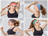 Women's Workout Headbands Non Slip Sport Sweatbands Yoga Hairbands for Travel Fitness Athletic V1192-AZ-W-26582