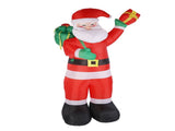 Inflatable Santa with LED Light Decorative Weatherproof Blow Up Santa Yard Standing Santa for V1294-YM0901-3115240123812