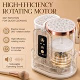 3 IN 1 Electric Makeup Brush Cleaner Machine with MakeupBrush Dryer - Auto Makeup Foundation, V1107-109-80765