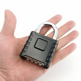 Heavy Duty Combination Padlock,Large Outdoor Padlock High Security Weatherproof,Design of Hidden V1192-AZ-W-16023