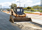 Geotextile Fabric, 3.8 x 15.2 m 3.5oz Woven PP Driveway Drain Cloth with 600lbs Tensile Strength, V952-BZTGB125X50PE01SYV0