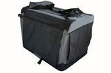 YES4PETS XL Foldable Soft Dog Puppy Cat Crate Cage Carrier With Curtain-Grey V278-SC8158-XL_GREY