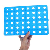 Garage Organization Pallets, Blue Plastic, Moisture Isolation, Heavy Load Stability, Easy Setup V1369-AZ3-W-19286