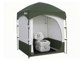 Weisshorn 22L Portable Camping Toilet Shower Tent Changing Room Outdoor Loo Set TENT-CR-SIN-TOILET-22L