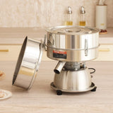 VEVOR Electric Vibrating Sieve Machine with 12+80 Mesh Automatic Sifter Shaker V952-ZDZSJTM12M800TOGWV3