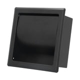 Embedded Toilet Paper Holder 304 Stainless Steel Roll Paper Rack for Home Bathroom Hotels Black V1294-YM0901-3112210078611
