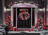 LED White Christmas Lights Outdoor, String Lights Plug in Extendable, 8 Modes Christmas Tree V1107-124-99190-RED-50M500