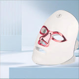 7-Color Facial Light Mask for Home Skincare Rechargeable LED Beauty Device with 270 LEDs, V1107-CS-MRMZBMGJ