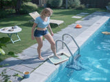 Pool Foot Bath Tray Swimming Pool, Non- Slip Collapsible Foot Bath Pool, Portable Foot Tub V1366-AZ2-W-16745