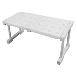 Expandable Closet Shelf Organizer Adjustable Space Saving Wardrobe Sink Tension Shelf 24cm Width V1294-YM0706-3117230203012