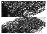 Badminton Net Volleyball Net Tennis Net Polyethylene Standard 9.5x1m Easy Installation Court Netting V1192-AZ-W-10584