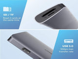 UGREEN Type C 9 in 1 Multifunction Adapter- HDMI/ VGA/Gigabit/TypeC/USB3.0 x 3/SD/TF V28-ACBUGN40873