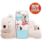 Puppy Warm Toy Bear Dog Heat Pack Comfort Plush Soft Toys Feeling Sleep Aid AFP V238-SUPDZ-33177399197776