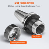 CAT40 Holder ER 16/32 Set, 35 PCs, SLN FMB ER16/32 APU Tool Holders Spring Steel V952-CATDBCAT40ERJEC38V0