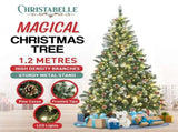Christabelle 1.2m Pre Lit LED Christmas Tree with Pine Cones CMT-JFA-120-LED