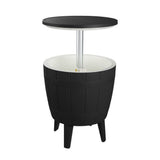 Black Ice Bucket Table V264-OTF-542PP-BLK-NA-1