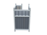 YES4PETS Cat Shelter Condo with Escape Door Rabbit Kitty Dog House Cave V278-CH363-PS7438