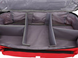First Responder Bag Double Layer Medication Carrying Case Nylon Large Emergency Bag for Home Outdoor V1294-YM0901-3117250094711