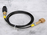 1.7m CGA320 Thread CO2 Soda External Hose Adapter Kit for Kitchen Soda Water Cylinder Bucket V1294-YM0901-3118200067211
