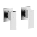 Bathroom Shower Bath Hot and Cold Square Mixer WATERMARK Certified in Chrome V63-847891