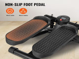 Stair Stepper, Mini Stepper for Exercise at Home, Hydraulic Fitness Stepper with Resistance Bands, V952-MNTBJWSBBSSX4567IV9