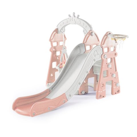 BoPeep Kids Slide Swing Basketball Ring Pink KD1011-PK