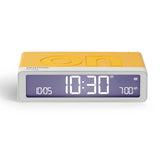 Lexon Flip Classic Reversible Alarm Clock PANTONE - Yellow V398-LD-LR157PT-Y