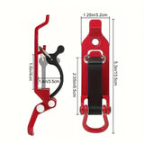 8 Pcs Fixed Hanging Latch Red V1221-XM-CZZJ-001