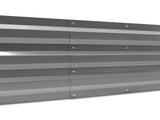 Green Fingers Garden Bed 150x90cm Planter Box Raised Container Galvanised Steel GARDEN-15090-ALUMGR